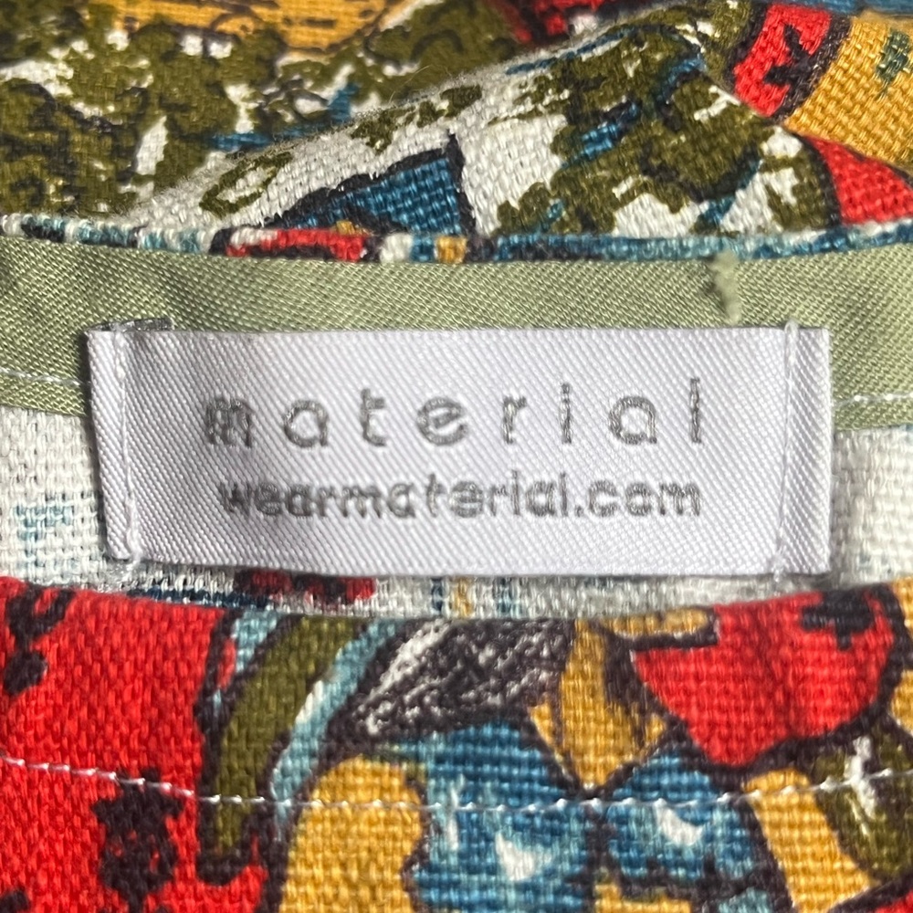 Boxy Top Made of Vintage Fabric by Material (wearmaterial.com) - Picture 6 of 6